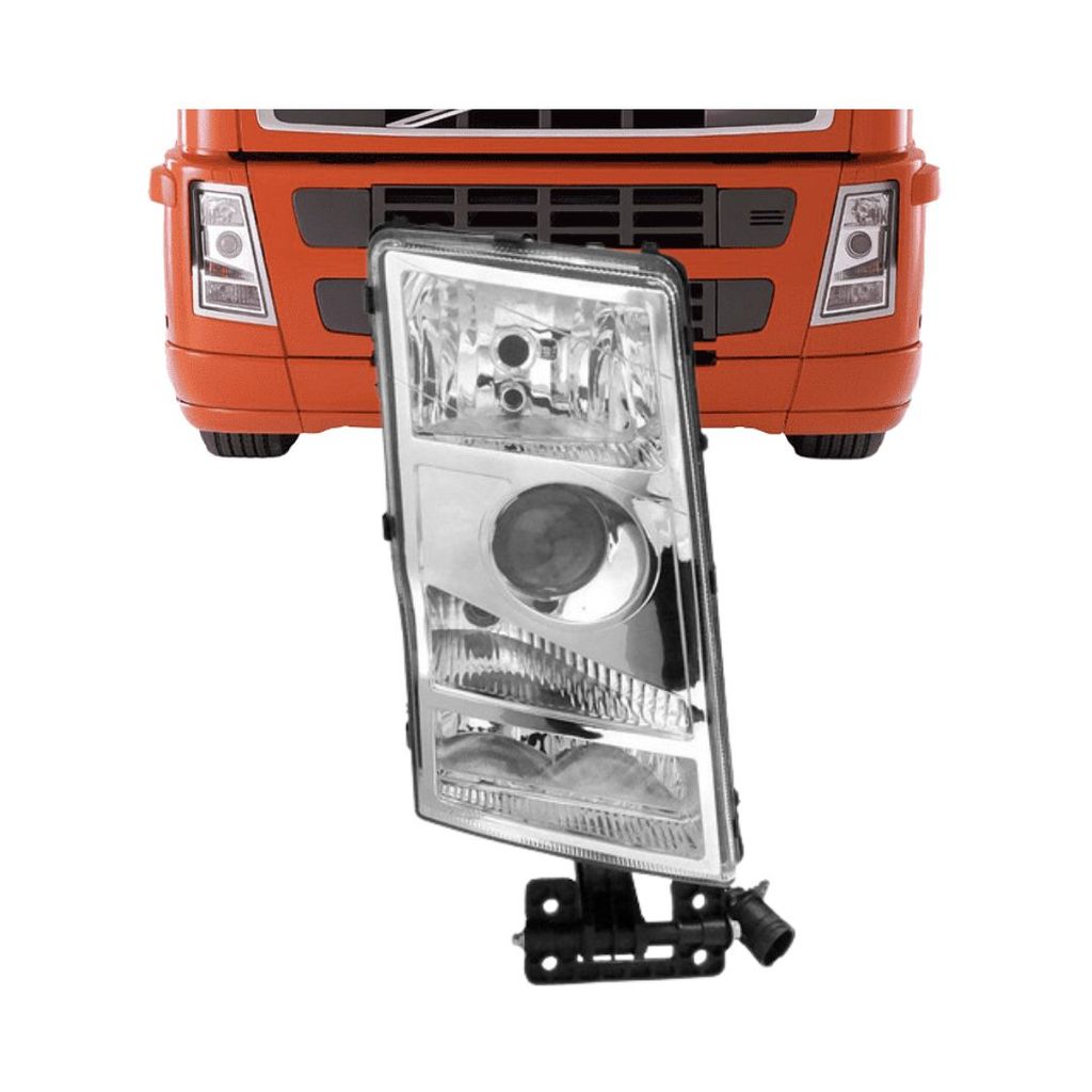 Farol Principal Para Caminhão Volvo Fh Fm Fm12 Fh12 Lado Direito 20360898