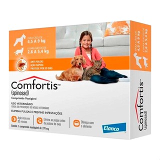 Antipulgas Comfortis 270mg 1 Compr  - Elanco em Oferta na Shopee
