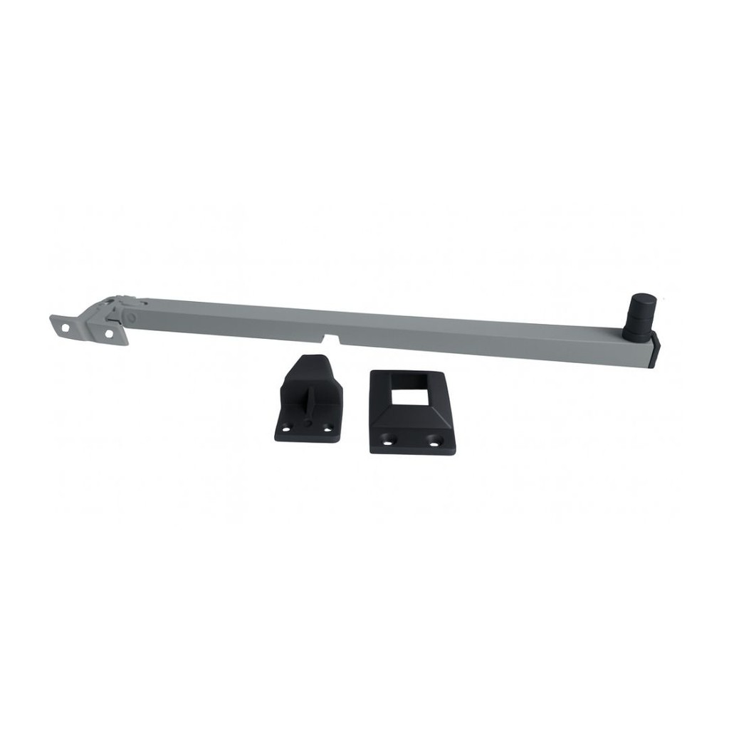 HASTE TUBULAR FRONTAL PUXADOR JANELA MAXIM-AR ALUMINIO MADEIRA 70CM/700MM FOSCO GM