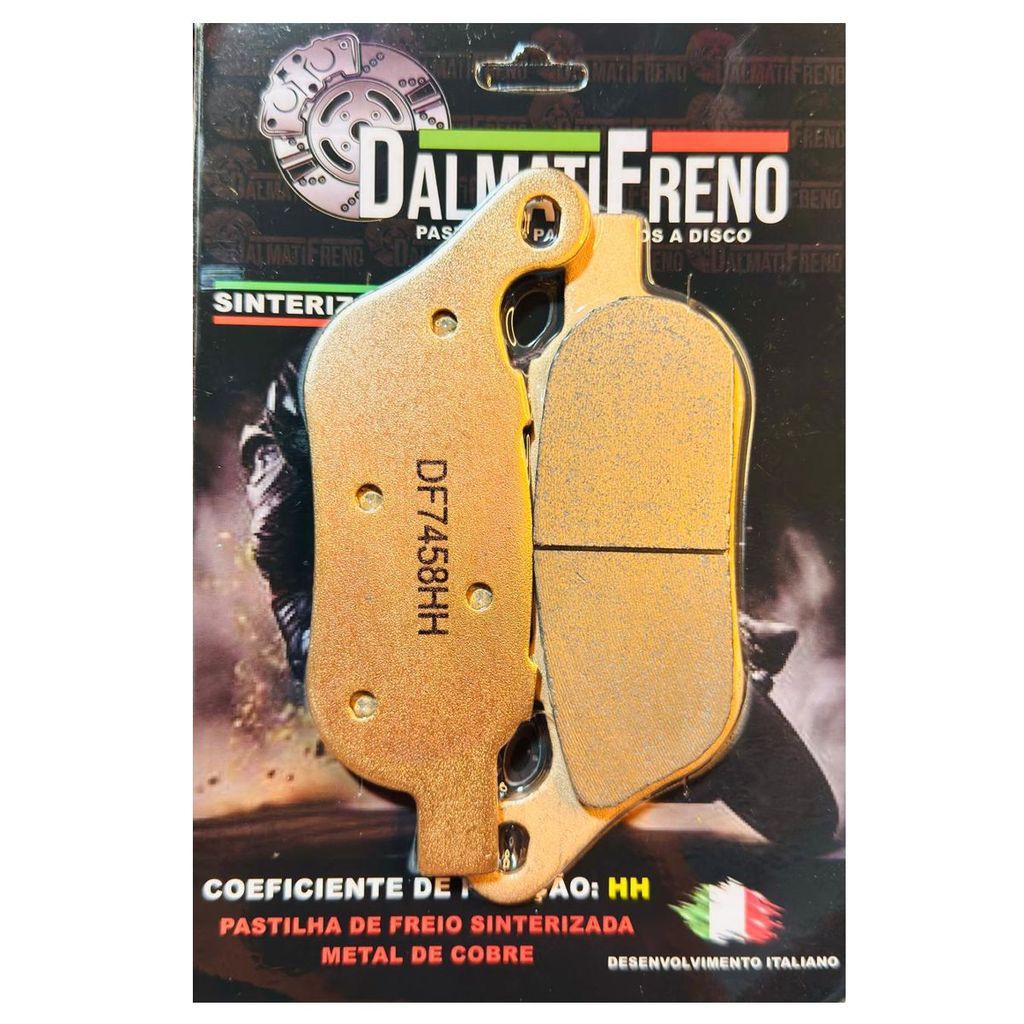 PASTILHA DE FREIO TRASEIRA HARLEY Fat Bob FXDF ANO 2008 2009 2010 2011