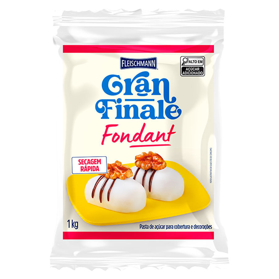 Fondant Gran Finale Pasta Para Cobertura 1kg Fleischmann em Oferta na Shopee