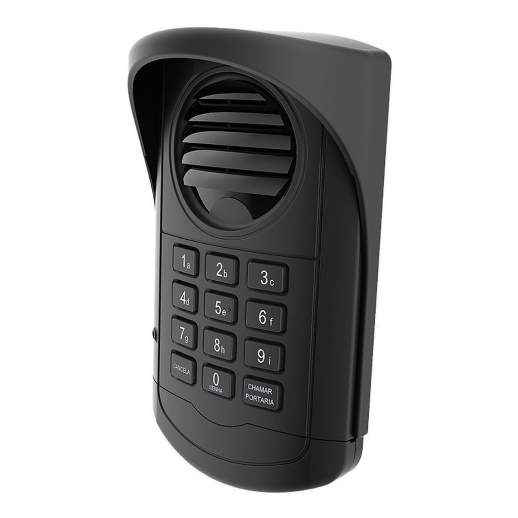 Porteiro Coletivo Digital Interfone Predial PCD-12 AGL