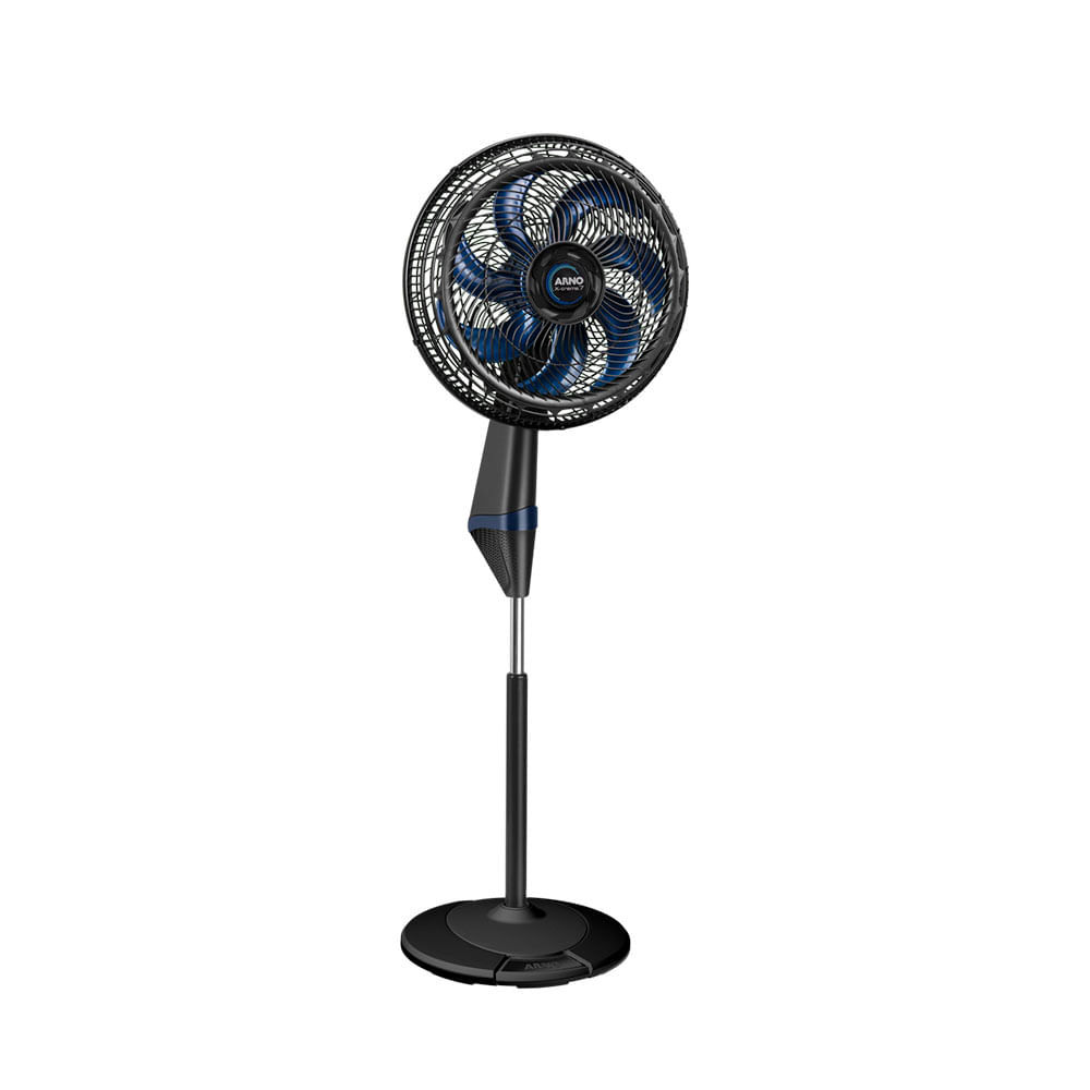 Detalhes do Ventilador de Coluna Arno 40cm X-Treme 7 VE7C Preto e Azul Escuro 127v