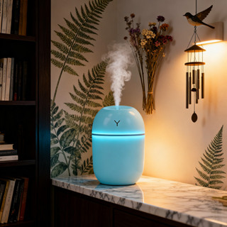 Umidificador Portátil 250ml USB Difusor de Ar Neblina Intensa Silencioso Para Casa Quarto Escritório Aromaterapia Mini em Oferta na Shopee