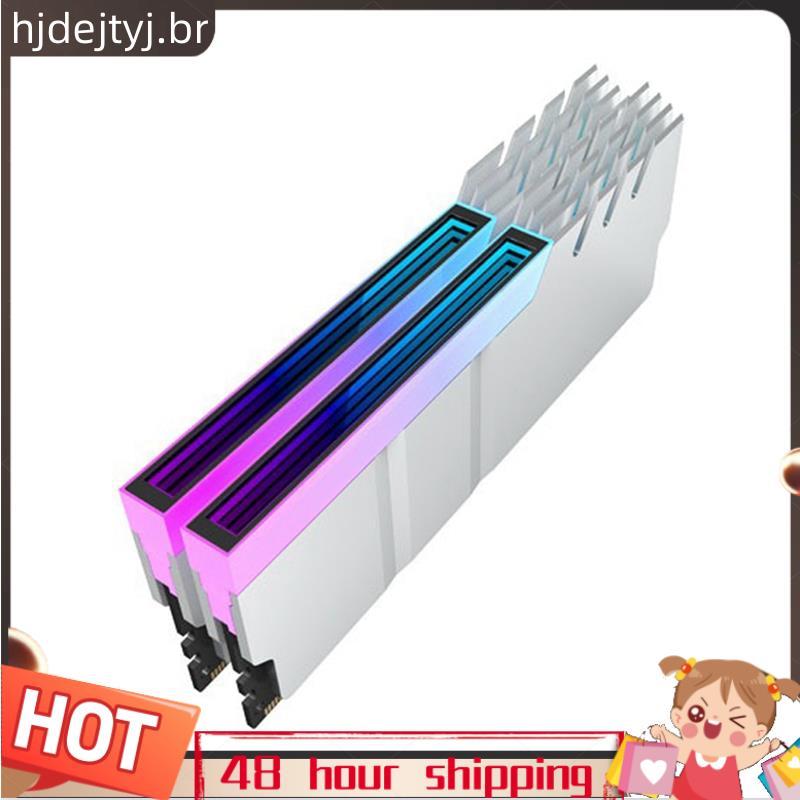 Computador DDR4 DDR5 5V ARGB Sincronização Memória Radiador PC RGB Colorido RAM Dissipador De Calor Refrigerador Calço A
