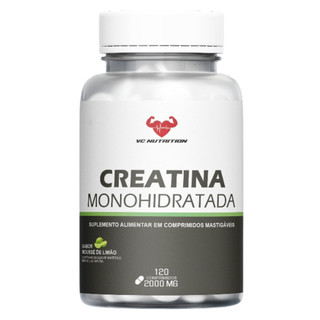 Creatina Concentrada PURA 3000mg 120 CÁPSULAS 500mg · BV Nutrition