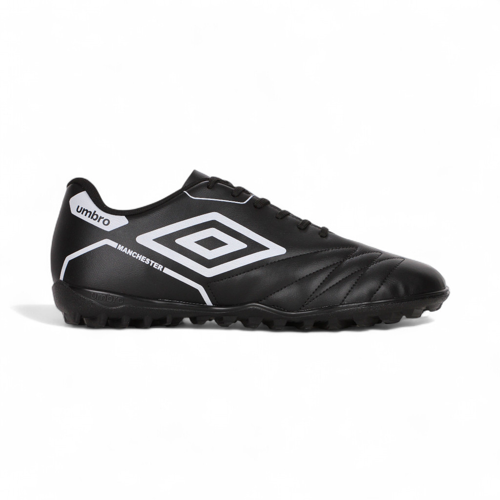 Chuteira Umbro Society Manchester Preto e Branco - Masculino