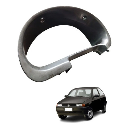 Moldura Painel Instrumentos Vw Gol G2 Parati 1999 A 2005 Preto
