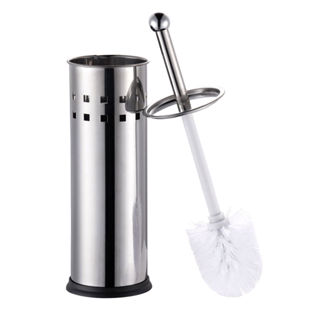 Escova Sanitária com Suporte Inox Cazza em Oferta na Shopee