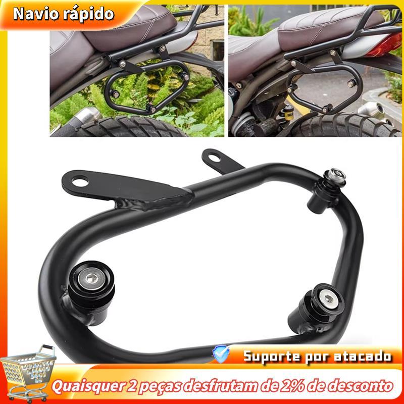 Suporte De Bolsa De Porta-Malas Do Lado Esquerdo Para Speed 400 Scrambler 400 X 2024 2025 Selim De Motocicleta
