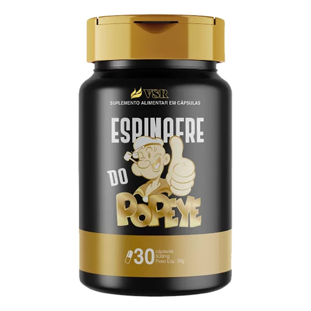 Espinafre Do Popeye Capsulas - Única Loja Oficial - Envio Já