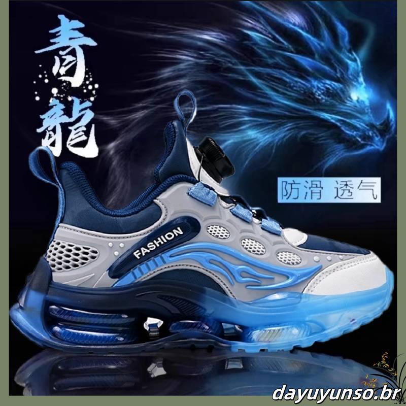 tênis infantil masculino kit tênis infantil masculino Tênis para meninos 2024 Novo Outono Inverno Tênis de basquete in
