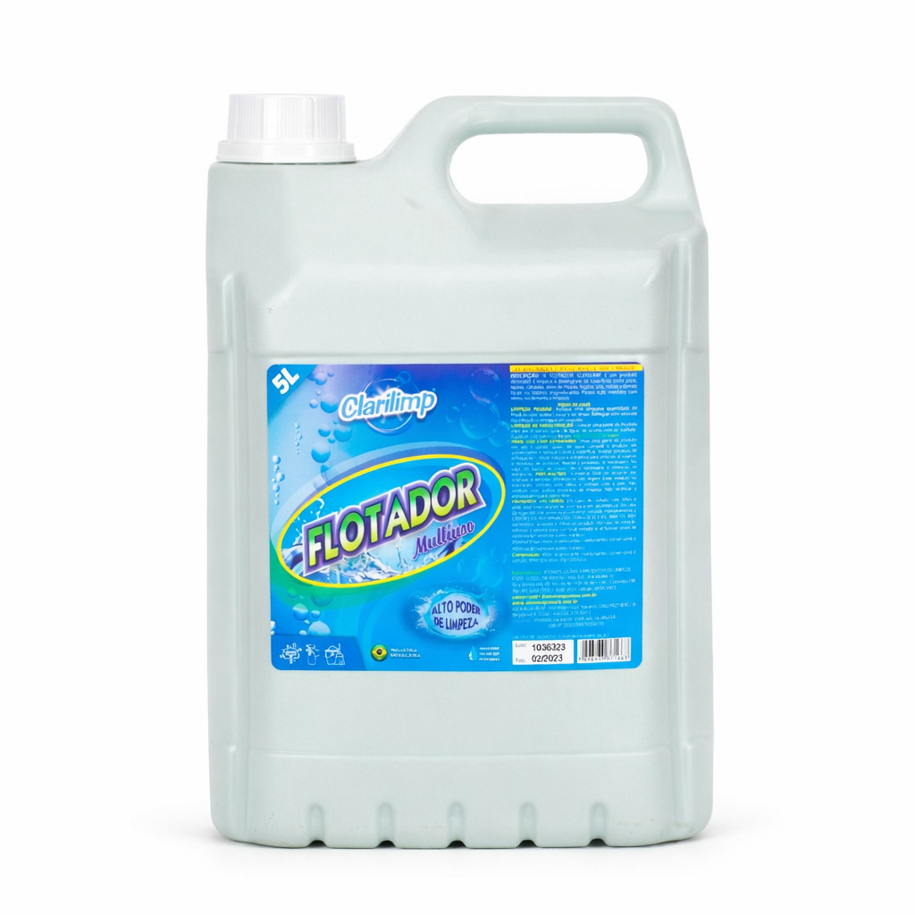Limpador Limpa Piso Flotador Limpa Piso Galão 5l Multiuso