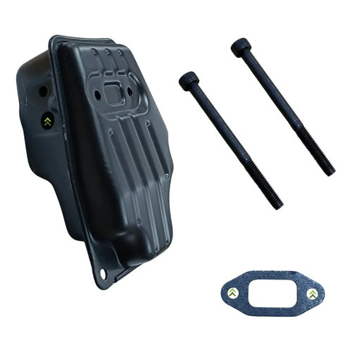 Kit Escape + 2 Parafusos + Junta Para Roçadeira Stihl Fs160 Fs220 Fs280 Fs290