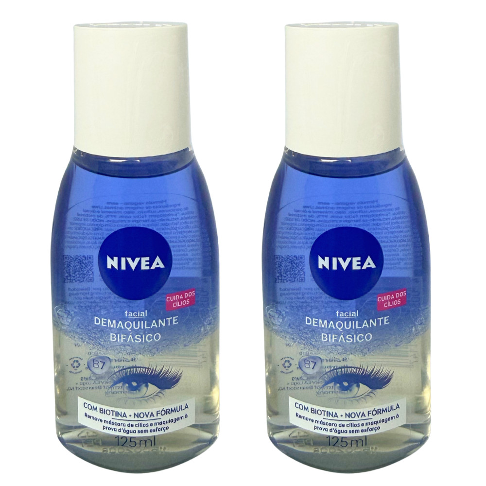 Nivea Demaquilante Bifásico 125ml Limpeza Facial