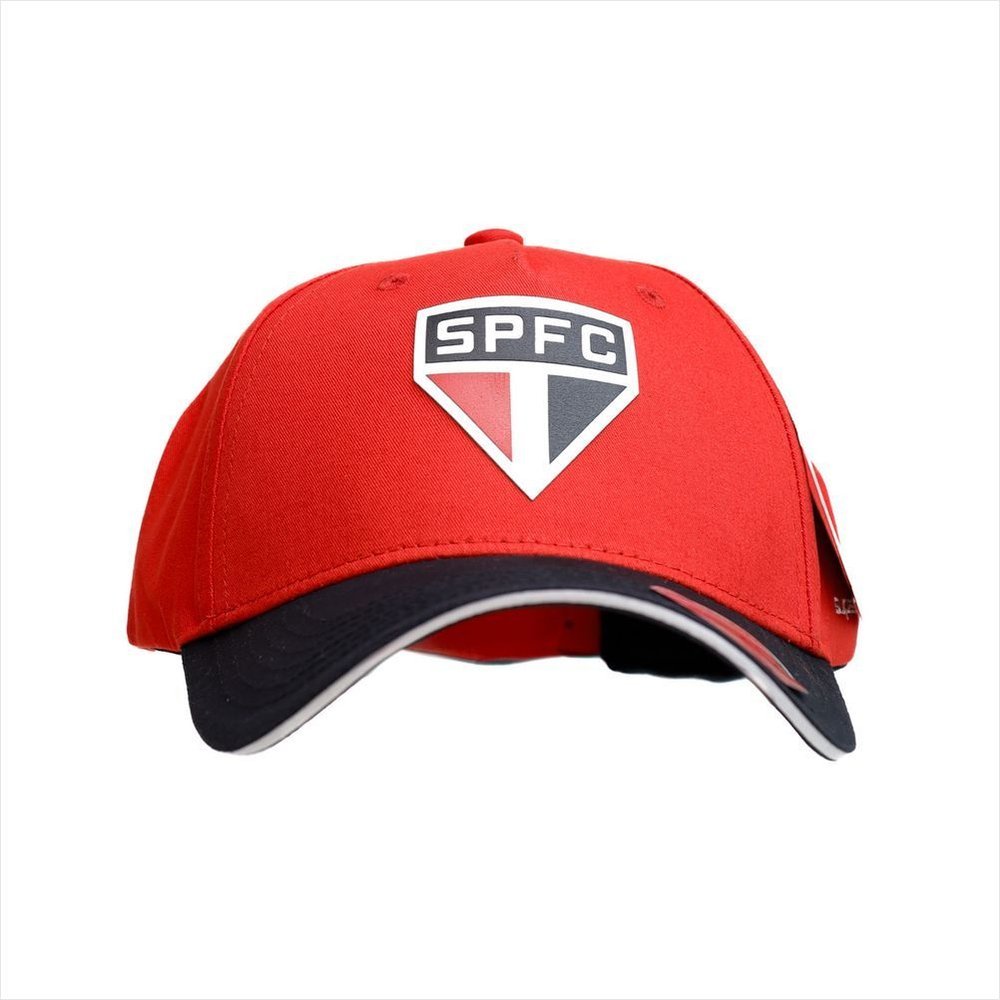 Boné Supercap São Paulo Dora Ajustável Bordado Torcedor Conforto Estilo Casual