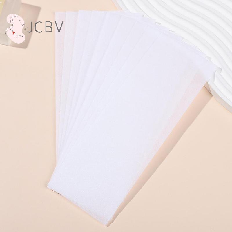 [JCBV] 10/50/80/100Pcs Papel De Cera Tiras De Depilação Profissionais Para Remoção De Pelos Papéis De Tecido Não Ferrame