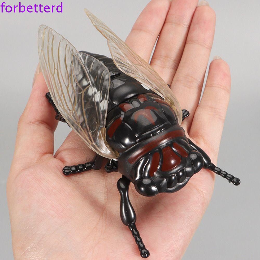 Brinquedo Modelo De Inseto FORBETTERD , Brinquedos De Insetos De Enrolamento De Corrente De Cigarra De Simulação , Anima