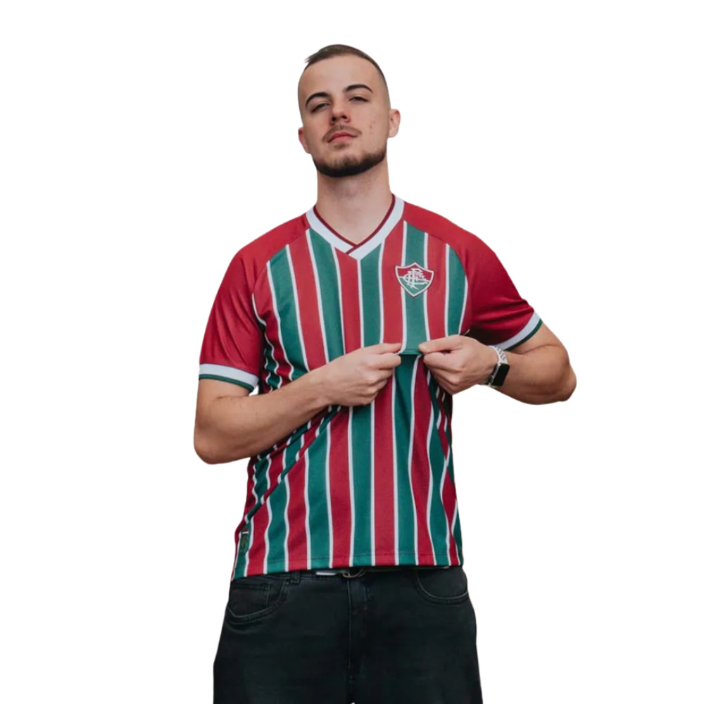 Camisa Fluminense Natural Grená