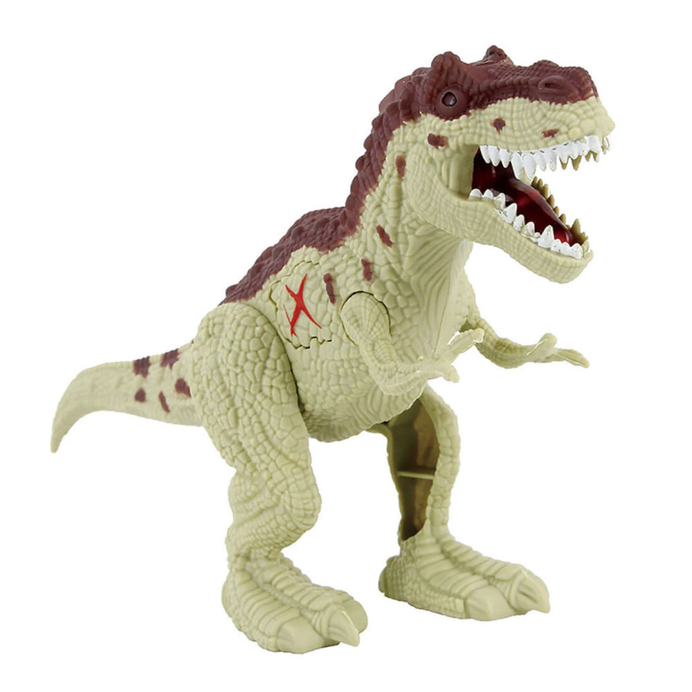 Dinossauro com Luz e Som - Tiranossauro Rex - Dino State - 22 cm - ST Import