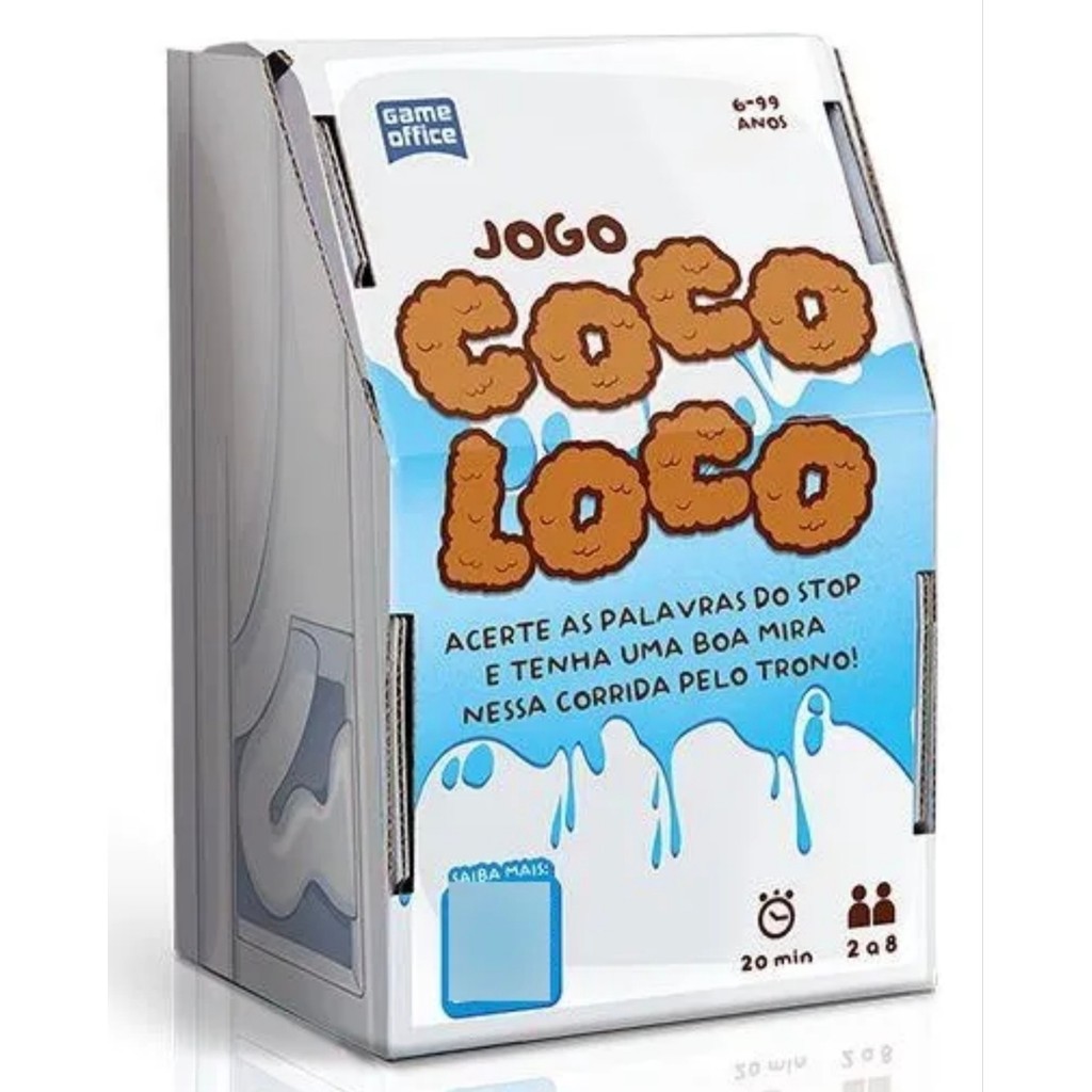 Jogo Coco Loco Toyster Game Office Corrida Pelo Trono 6+