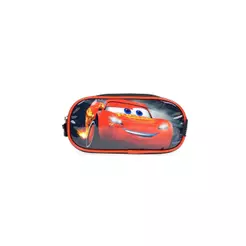 Estojo Escolar Masculino Carros Vermelho