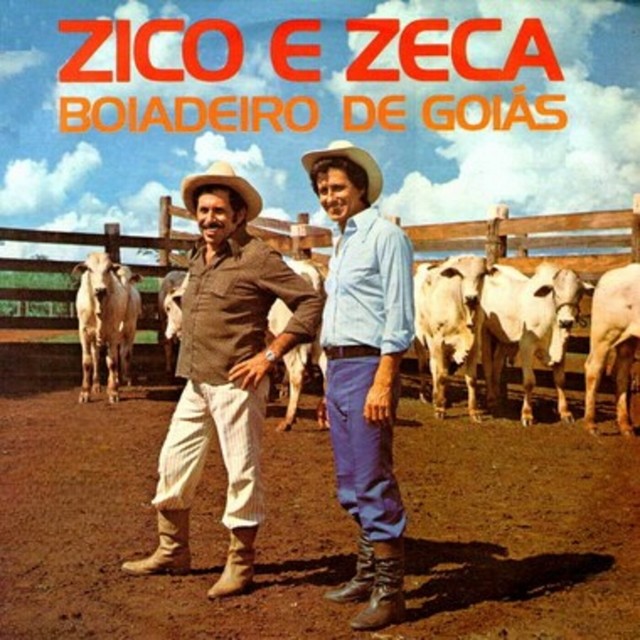 VINIL Zico E Zeca Boiadeiro De Goias