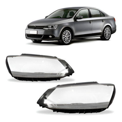Par Lente Farol Jetta 2011 2012 2013 2014 2015 2016 2017 2018 Fabricado em material resistente