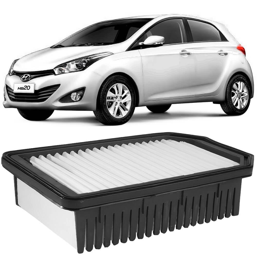 Filtro Ar Hyundai Hb20 1.0 1.6 2012 A 2019 Wega Jfa-0h29