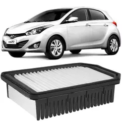 Filtro Ar Hyundai Hb20 1.0 1.6 2012 A 2019 Wega Jfa-0h29