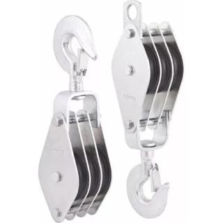 Moitão Cadernal 45mm com 3 Roldanas Vonder em Oferta na Shopee