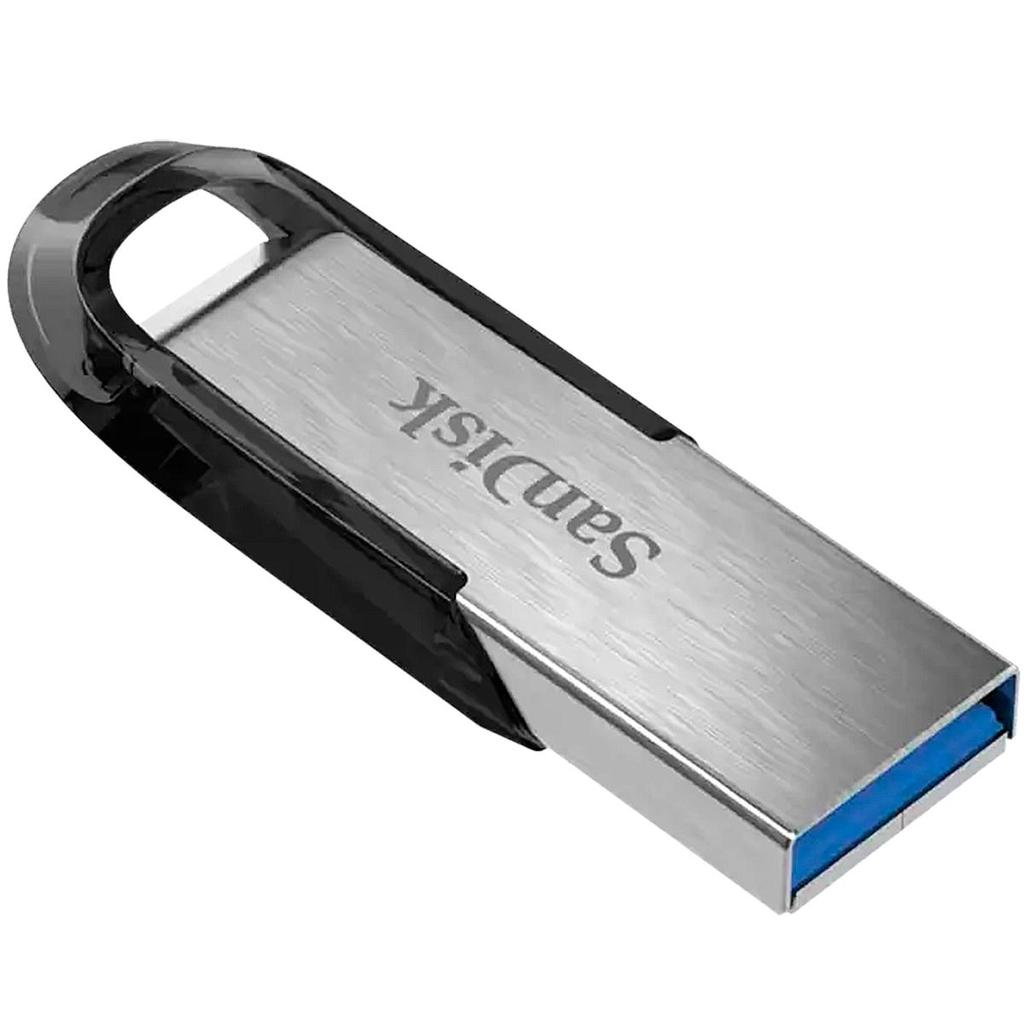 Pen Drive Sandisk Ultra Flair 128GB USB 3.0 Prata - SDCZ73-1 em Oferta na Shopee