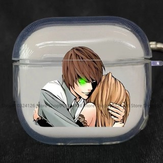 Luz Yagami Anime Death Note Transparente Caso De Fone De Ouvido Para Airpods Pro 3 2025 Capa Macia 4 À Prova De Choque em Oferta na Shopee