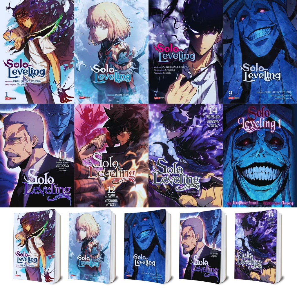 Solo Leveling Mangá (Colorido) - Todos Volume Avulso Português BR