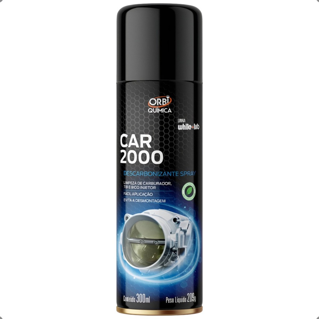 Descarbonizante Spray Orbi Car 2000 Limpa TBI Carburador Bicos Injetores 300ml Profissional em Oferta na Shopee