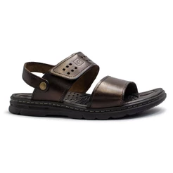 Sandália Pegada Masculina Couro 2 em 1 134203