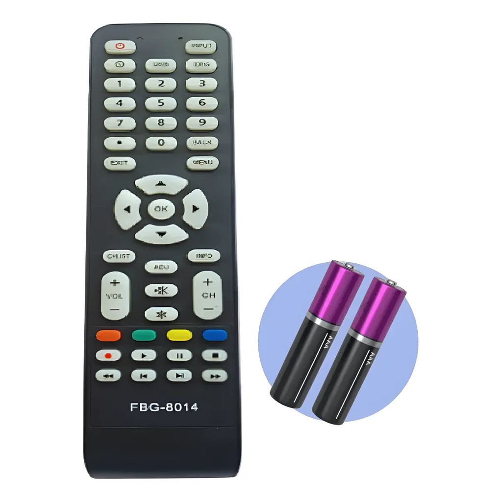 Controle Remoto Led/ Compatível C/ Aoc  Fbg- 8014