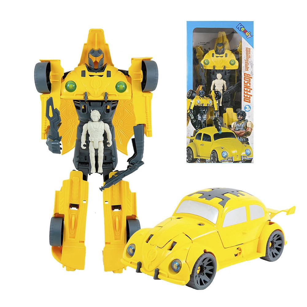 Boneco Transformador Kendy Guardiões da Terra Defensor em Oferta na Shopee