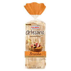 Pão Brioche de Forma Pullman Artesano