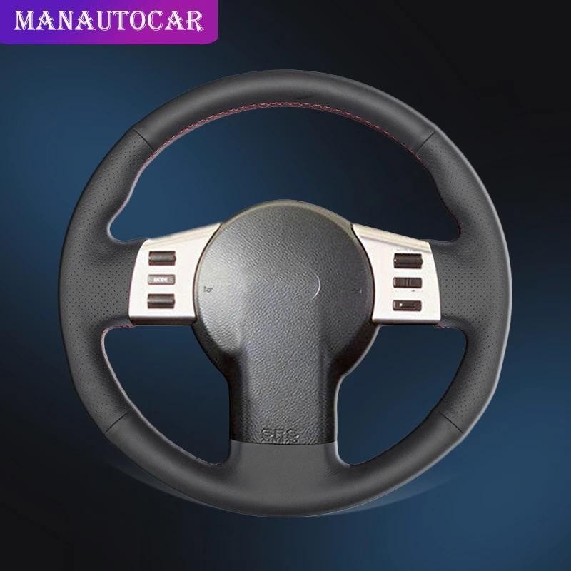 Trança De Carro Na Capa De Volante Para Infiniti FX FX35 FX45 2003-2008 Nissan 350Z 2003-2009 Capas De Couro Automotivas