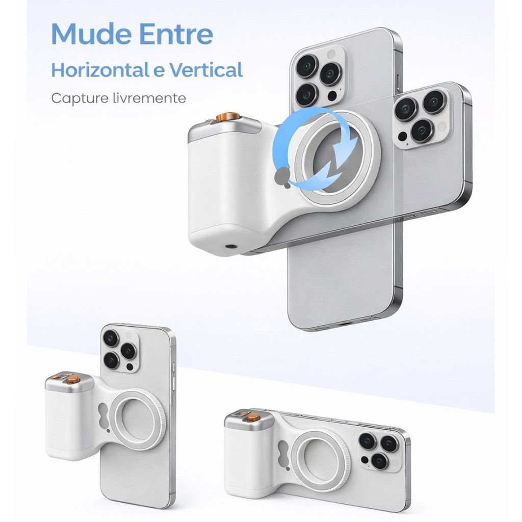 Alça Magnetic Premium Edition Celular Grip Fotografia Anti Queda