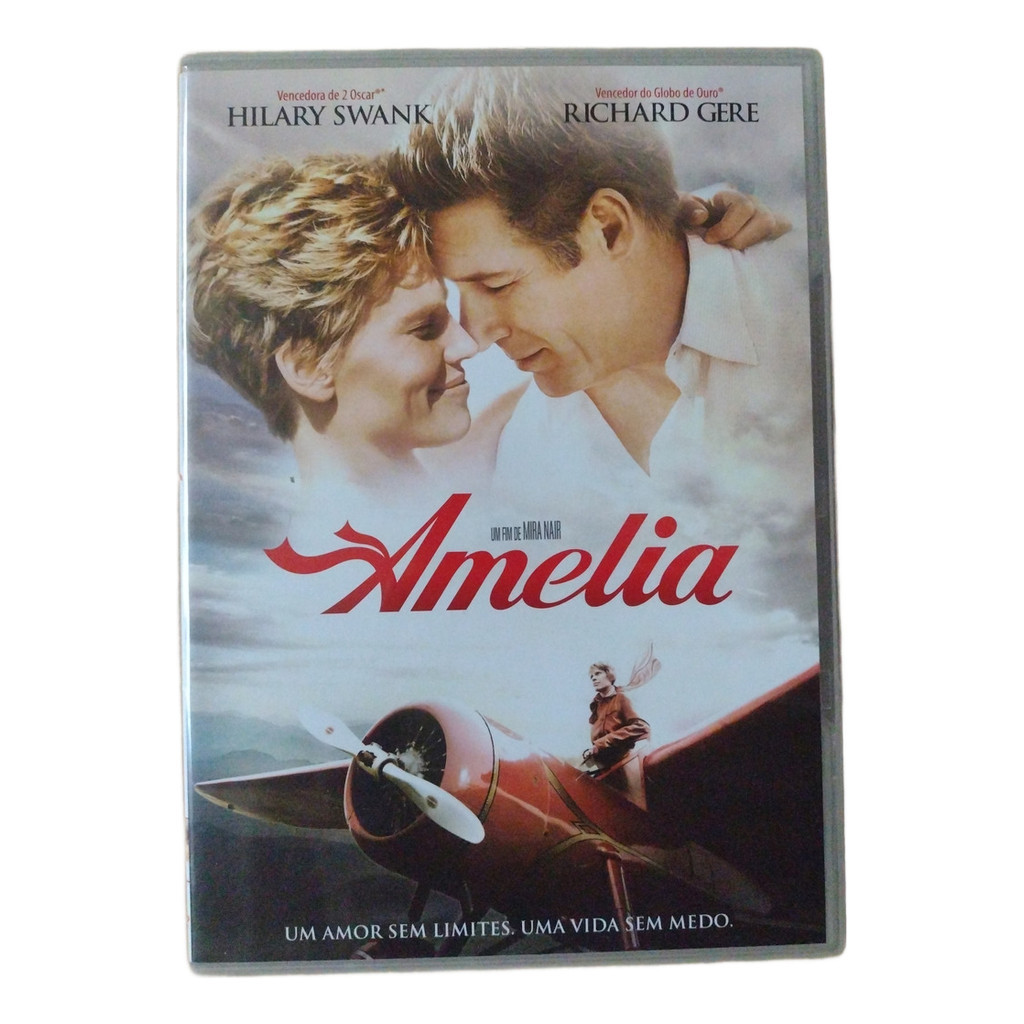 DVD Filme Amelia - Mira Nair - Hilary Swank - Richard Gere Slin
