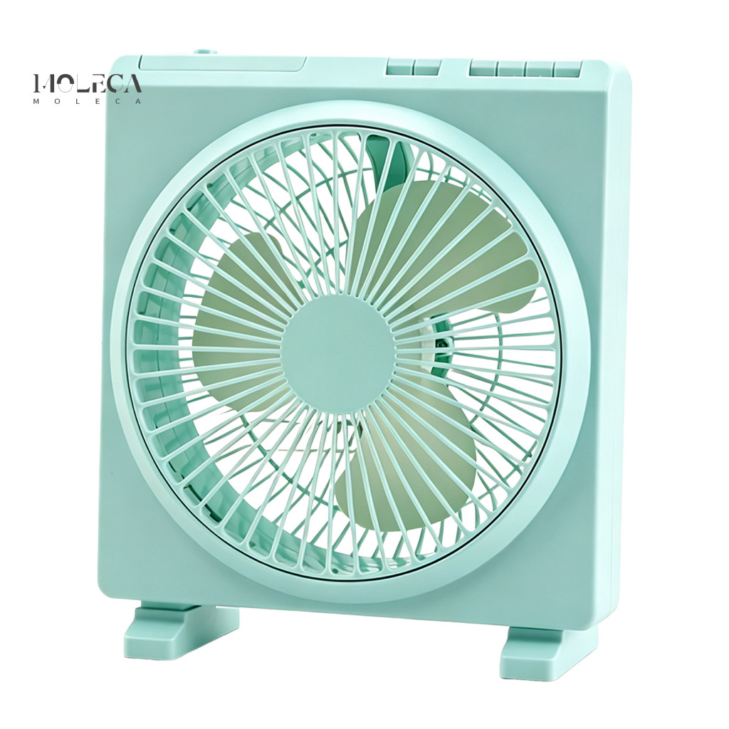 Silent Desk Fan Quiet Portable Usb Rechargeable – Strong Wind for Home Office Travel Outdoor Use Compact Electric Pers