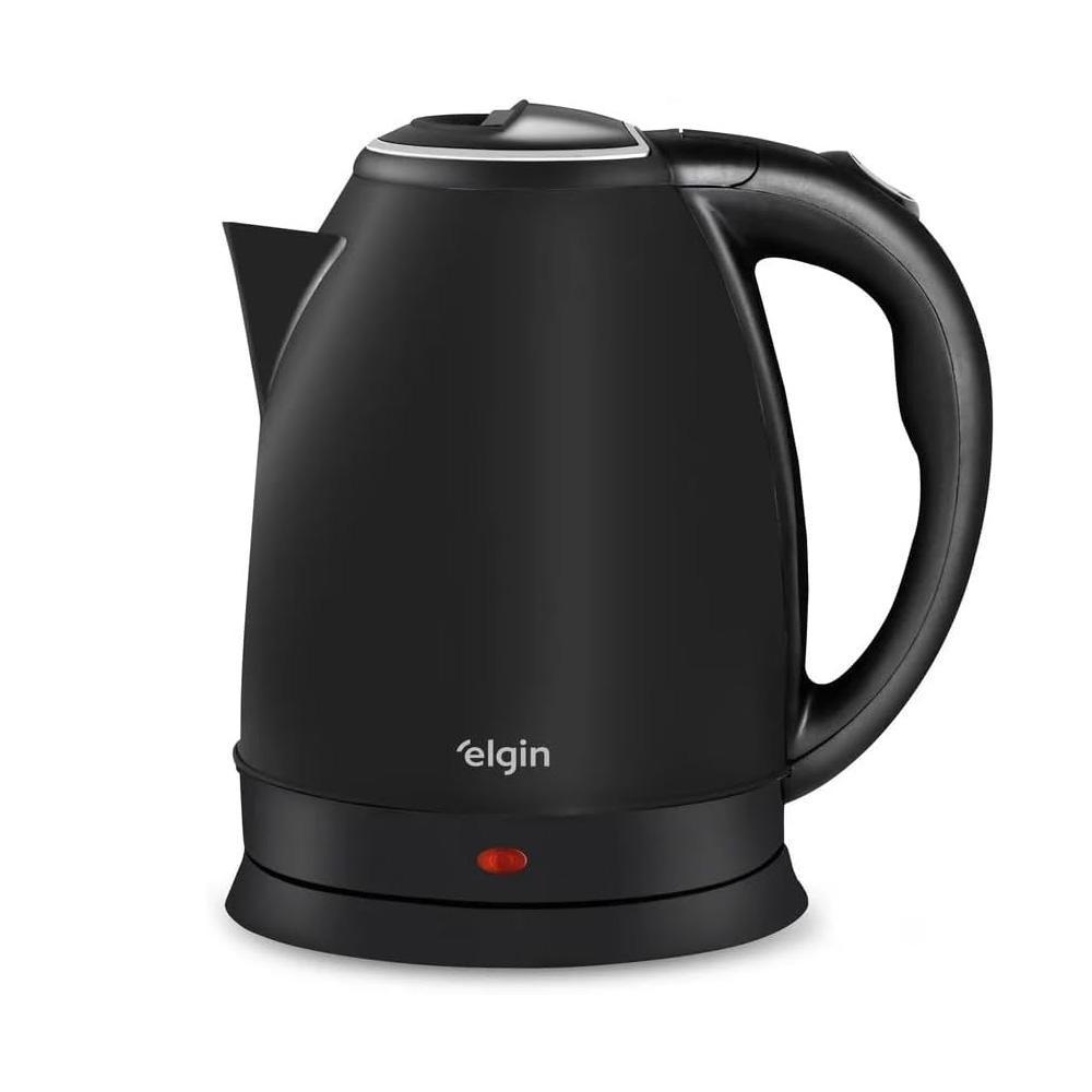 Chaleira Elétrica Elgin CHA1B 2L Em Inox Sem Fio 110V 1200W