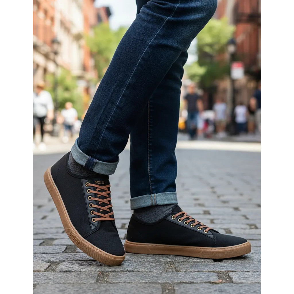 Sapatênis Tenis Premium Conforto Polo Conforto Leve