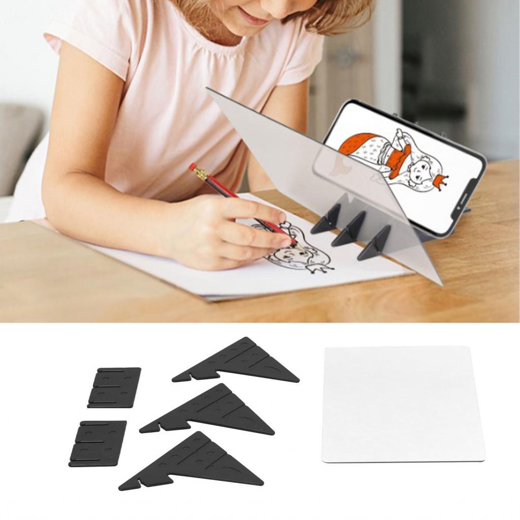 homelife-BR Aumotop Prancheta de desenho portátil com cópia de projeção para entusiastas de arte, ferramenta de