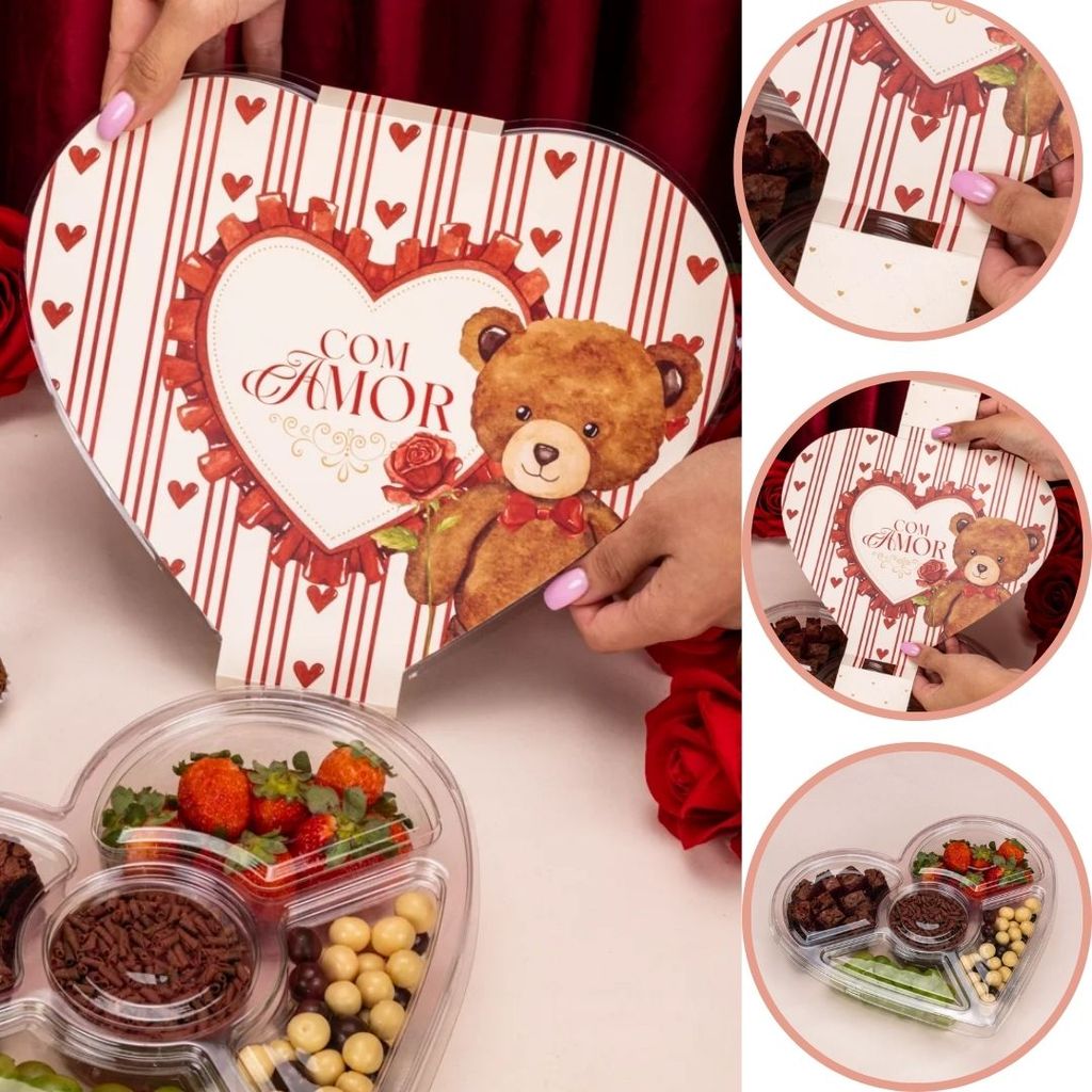 5 CINTA C/ PETISQUEIRA CORAÇÃO 22X27cm 5937 DOLCE AMORE ( NAMORADOS JANGO 2026 ) 5903