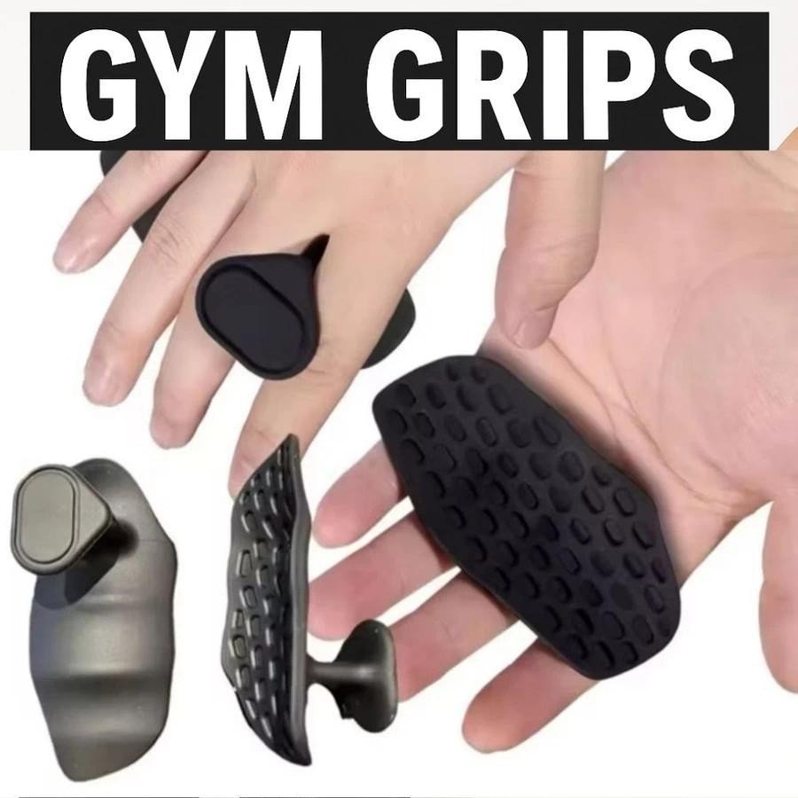 Luva De Levantamento De Peso Grip Para Mãos Anti-Slip Silicone Musculação e Treino Ergonômico Ginastica Antiderrapante