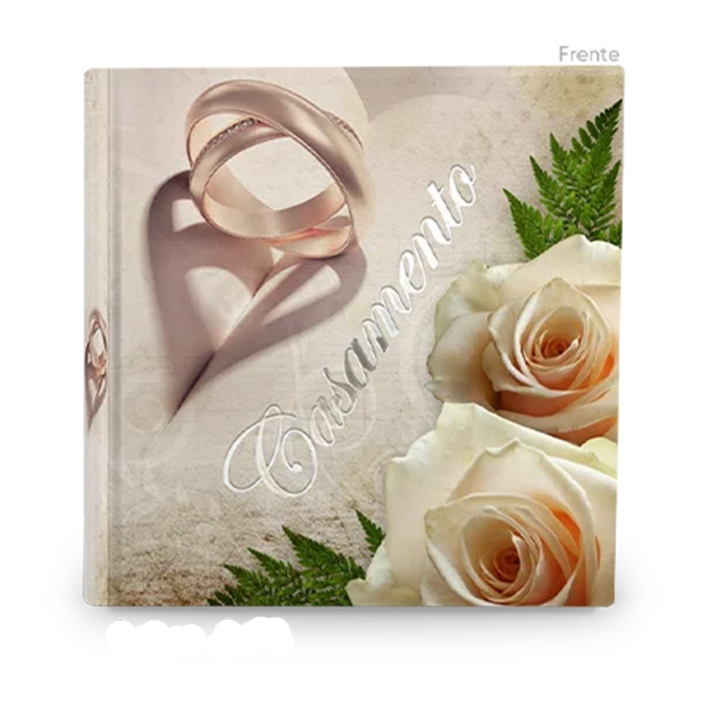Álbum de Fotos Casamento 160 fotos 10x15 Design 448