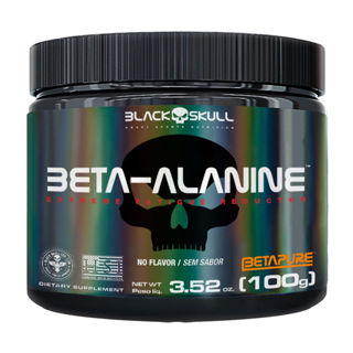 Beta-Alanine - 100g  - Black Skull em Oferta na Shopee